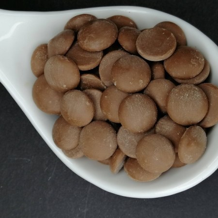 Cobertura de chocolate con leche