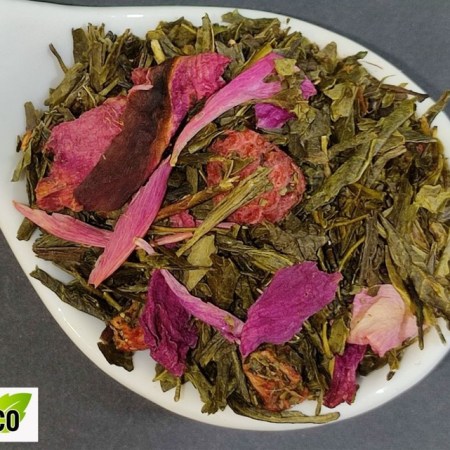Té verde, Higos con frutos rojos BIO